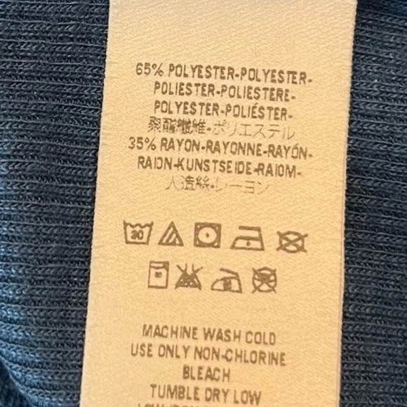 Womens Free People Blue Teal Ribbed Low Back Flowy Tank Top Size Small Petite - Picture 4 of 4